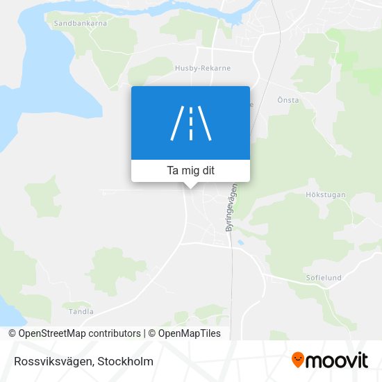 Rossviksvägen karta