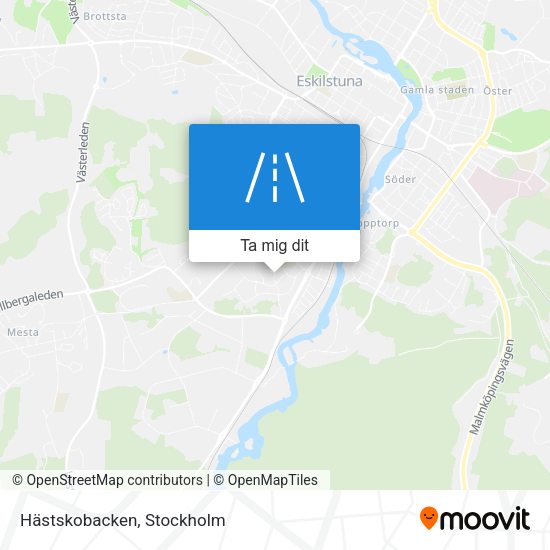 Hästskobacken karta