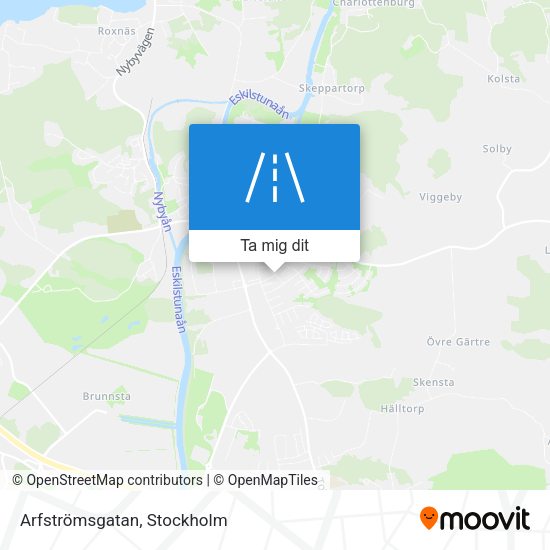 Arfströmsgatan karta