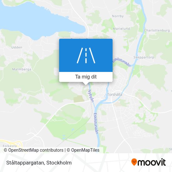 Ståltappargatan karta
