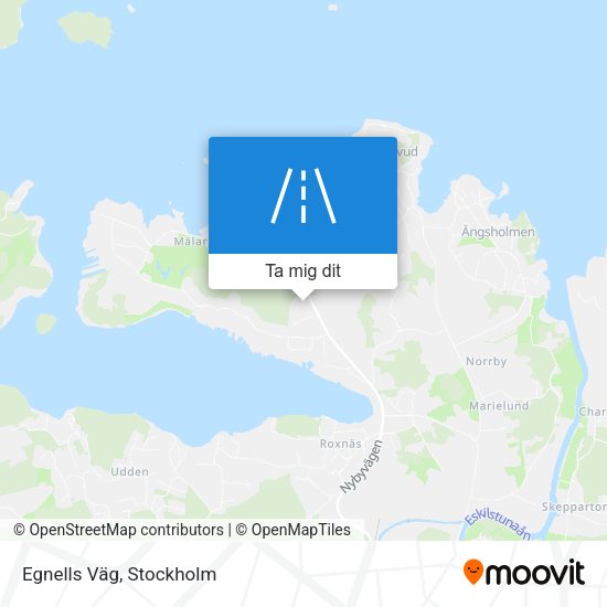 Egnells Väg karta