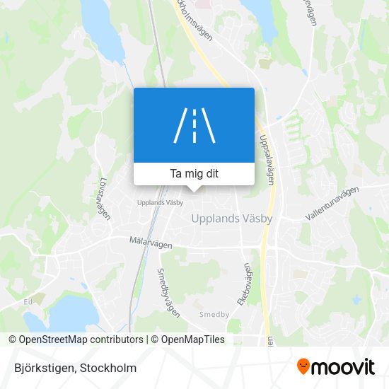 Björkstigen karta