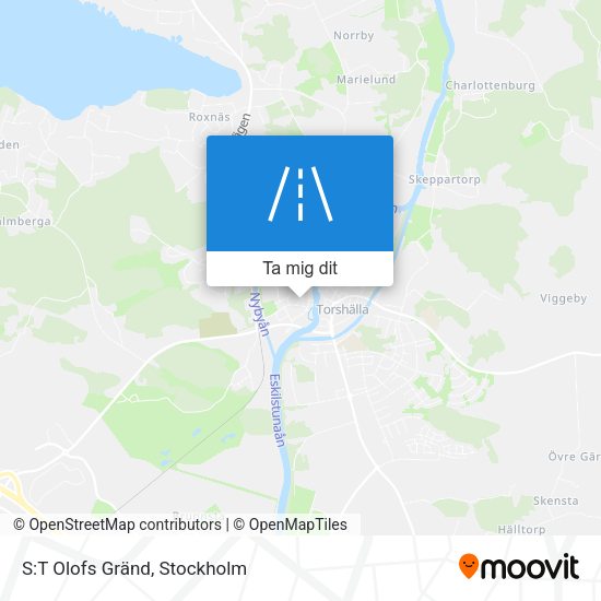 S:T Olofs Gränd karta