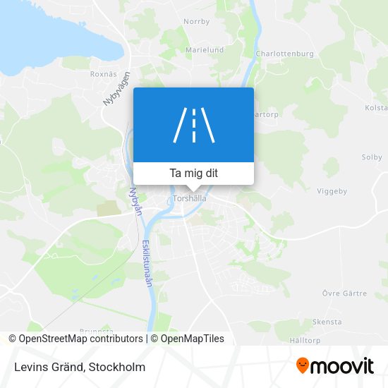 Levins Gränd karta