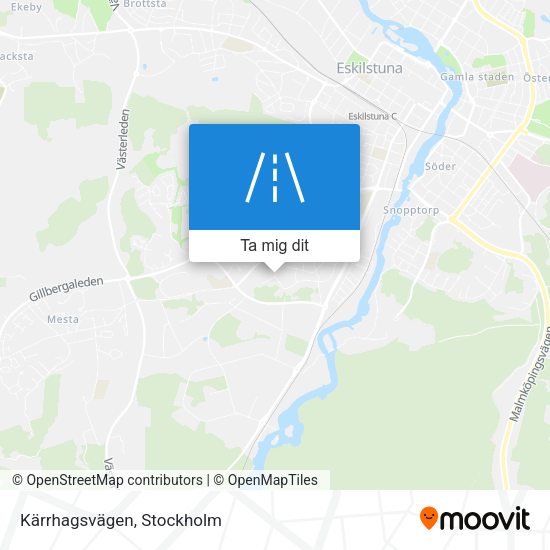 Kärrhagsvägen karta