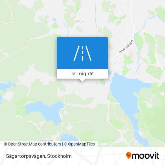 Sågartorpsvägen karta