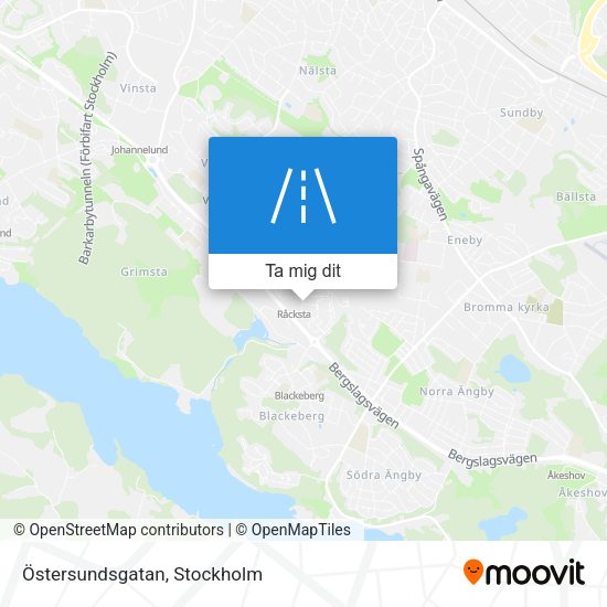 Östersundsgatan karta