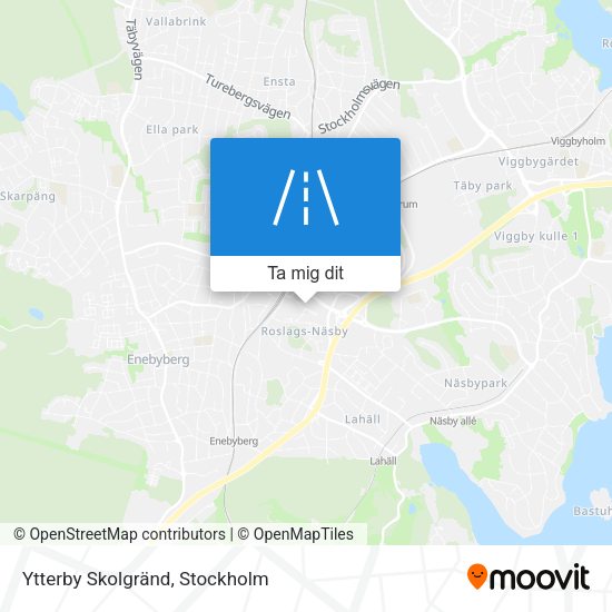 Ytterby Skolgränd karta