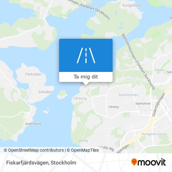 Fiskarfjärdsvägen karta