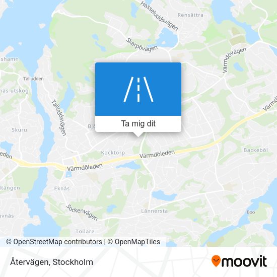 Återvägen karta