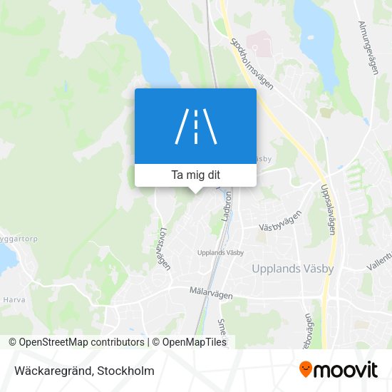 Wäckaregränd karta