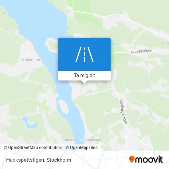 Hackspettstigen karta