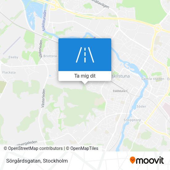Sörgårdsgatan karta