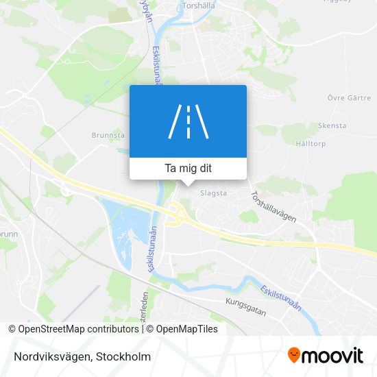 Nordviksvägen karta