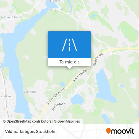 Vildmarkstigen karta