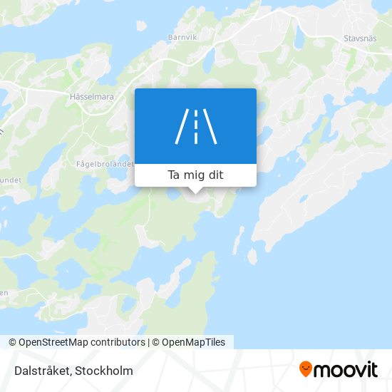 Dalstråket karta