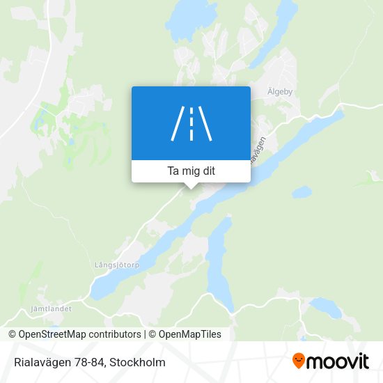 Rialavägen 78-84 karta
