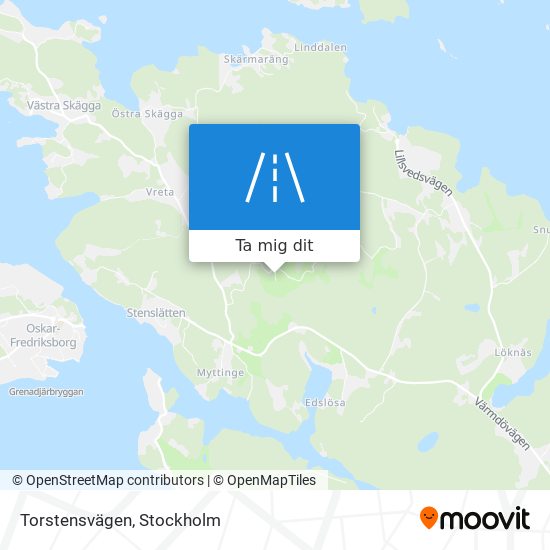 Torstensvägen karta