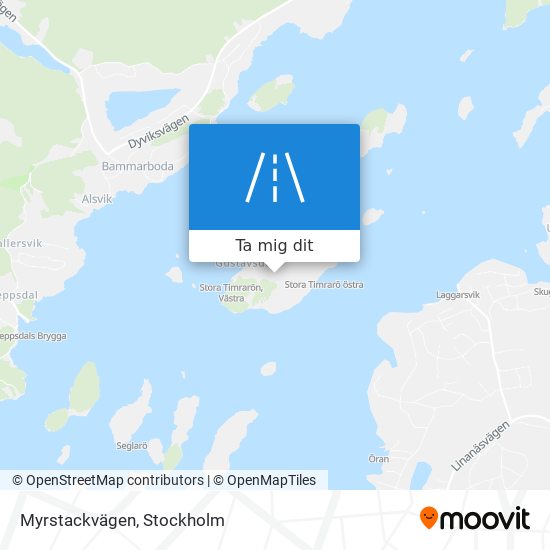 Myrstackvägen karta