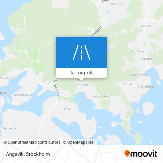 Ängsvik karta