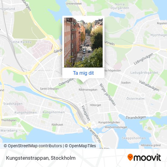 Kungstenstrappan karta