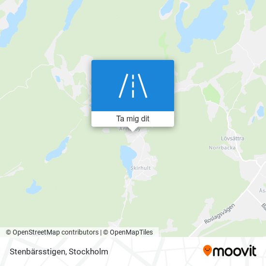 Stenbärsstigen karta