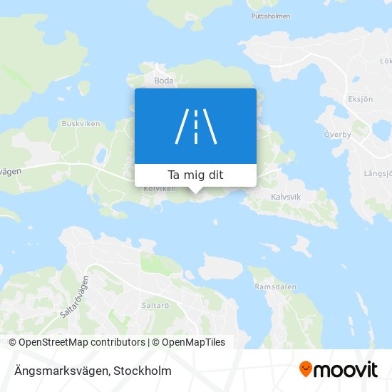 Ängsmarksvägen karta