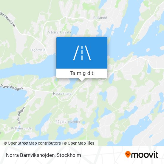 Norra Barnvikshöjden karta