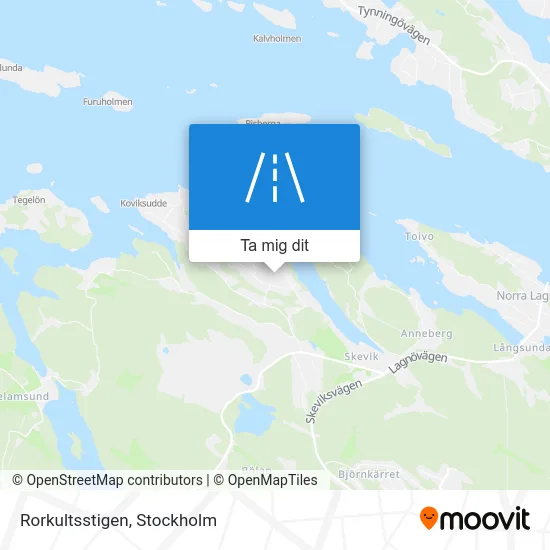 Rorkultsstigen karta