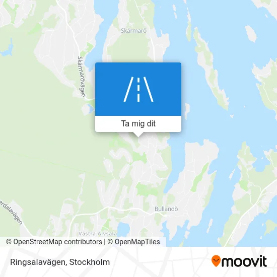 Ringsalavägen karta
