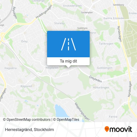 Herrestagränd karta