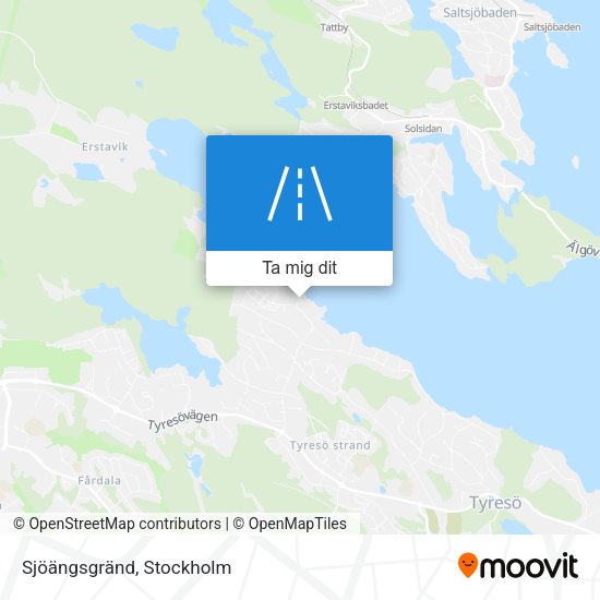 Sjöängsgränd karta