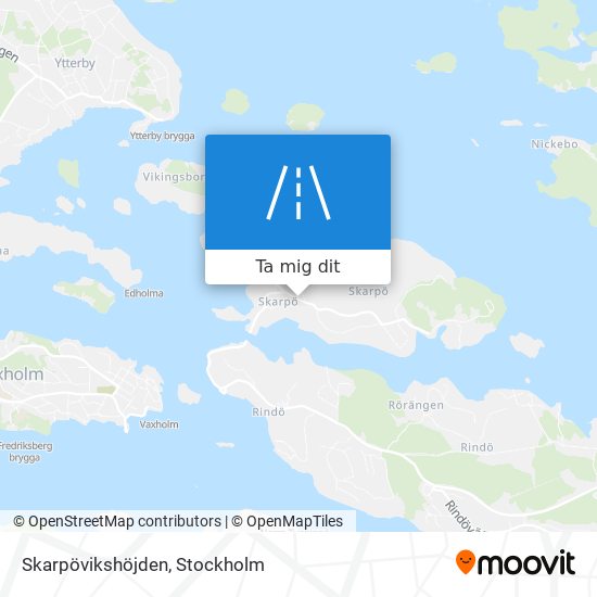 Skarpövikshöjden karta