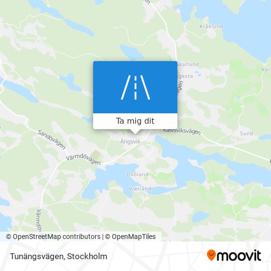 Tunängsvägen karta