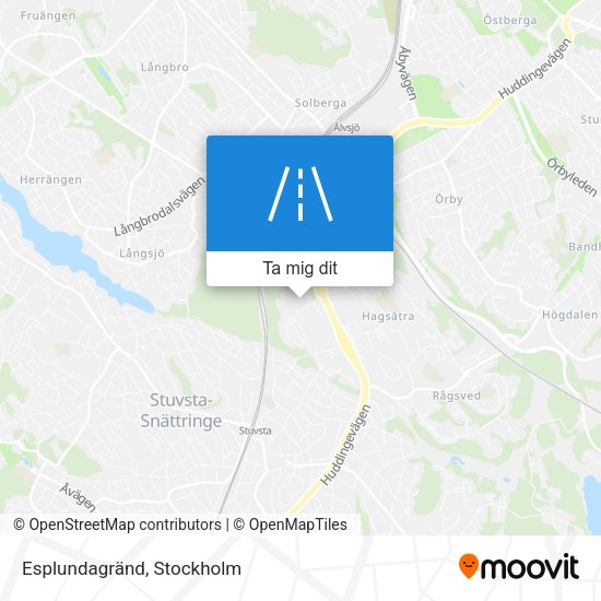Esplundagränd karta