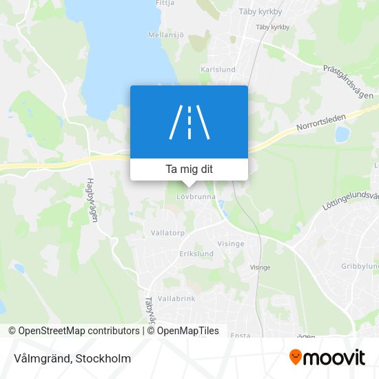 Vålmgränd karta