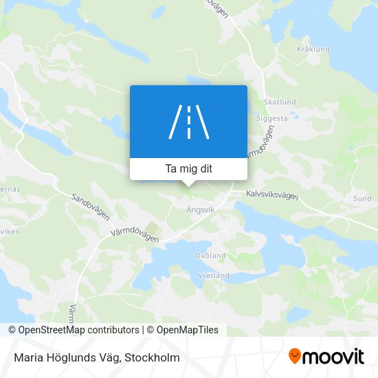 Maria Höglunds Väg karta