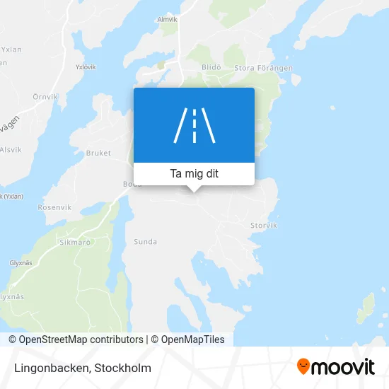 Lingonbacken karta