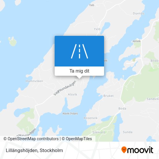 Lillängshöjden karta