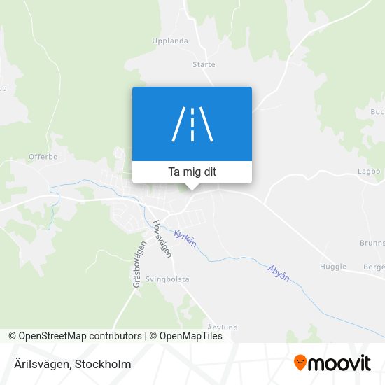 Ärilsvägen karta