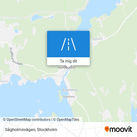 Sågholmsvägen karta