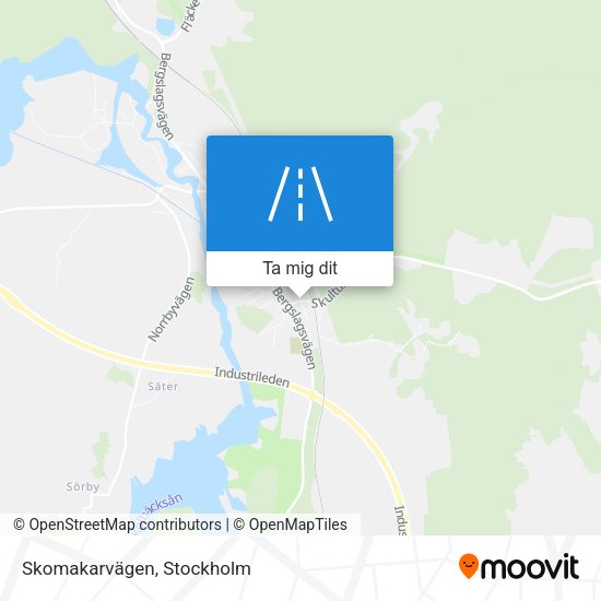 Skomakarvägen karta