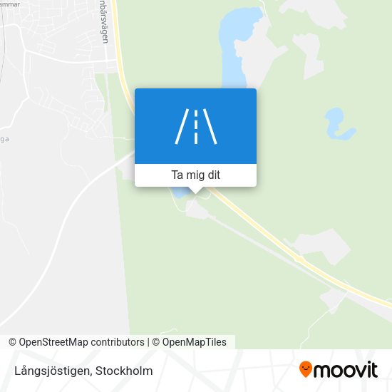 Långsjöstigen karta