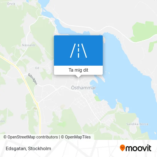 Edsgatan karta