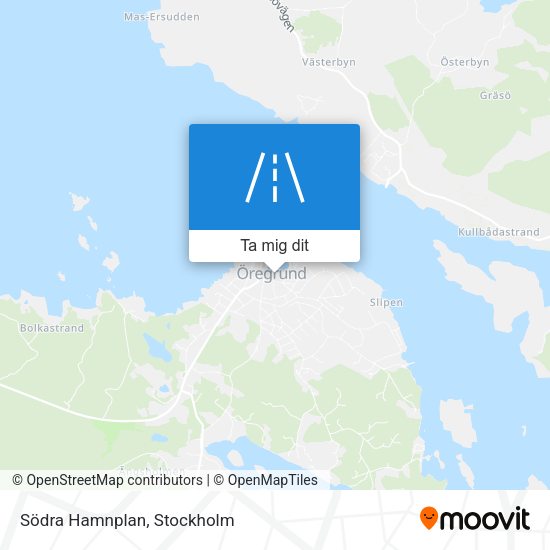 Södra Hamnplan karta