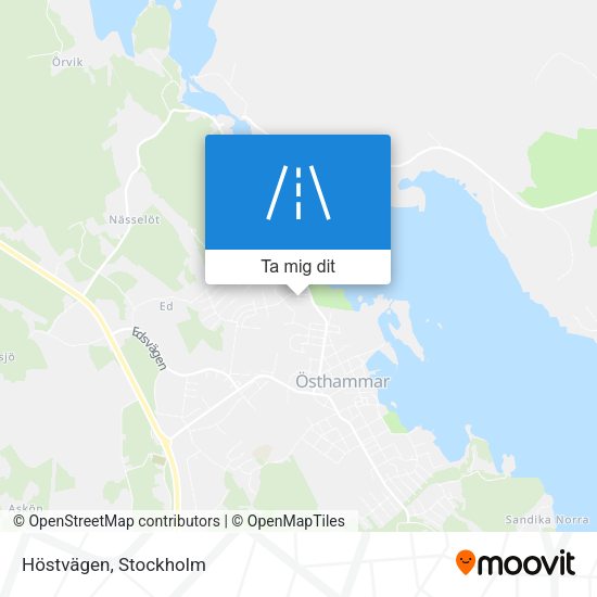 Höstvägen karta