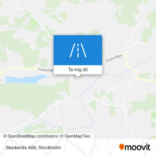 Skederids Allé karta