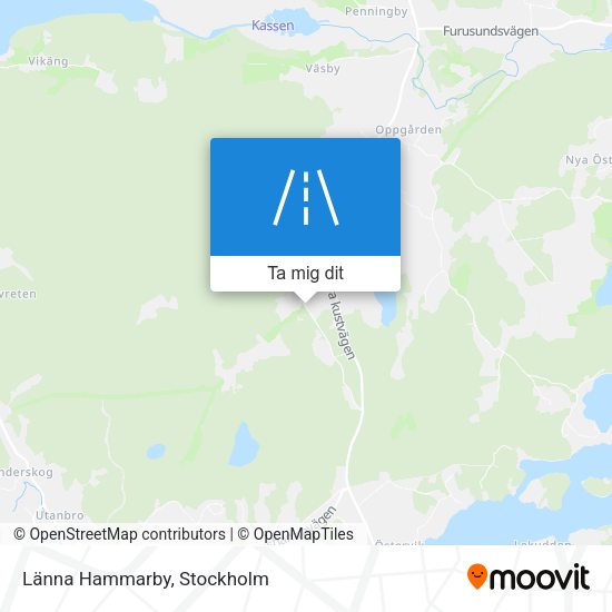 Länna Hammarby karta