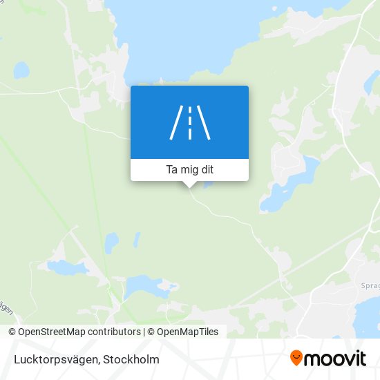 Lucktorpsvägen karta