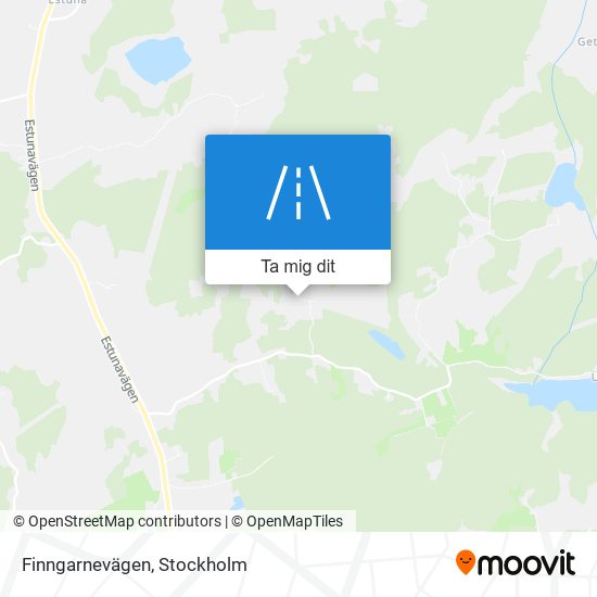 Finngarnevägen karta